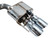 AWE Tuning 18-23 S550 Mustang GT SwitchPath Exhaust - Chrome Silver Tips - 3025-42550 Photo - out of package