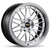 BBS LM 20x12 5x130 ET72 CB71.6 Diamond Silver Wheel w/ Diamond Cut Machined Lip - LM473DSPK-BKBD Photo - Primary