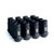 BLOX Racing Street Series Forged Lug Nuts - Flat Black 12 x 1.25mm - Set of 20 (New Design) - BXAC-00107-SSFB Photo - Primary