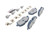 Brembo OE 14-21 BMW i3/18-21 i3s Brake Pad - Front - P06091E Photo - Close Up