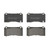 Brembo OE 17-21 Tesla Model 3/2021 Model Y Brake Pad - Front - P09028 Photo - Close Up
