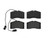 Brembo 00-03 Audi A8 Quattro/01-03 S8 Front Premium Low-Met OE Equivalent Pad - P85053 User 1