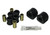 Energy Suspension 05-19 Dodge Charger/Challenger Rear Sway Bar 20mm Bushing Kit - Black - 5.5184G Photo - Primary