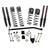 Skyjacker 21-23 Jeep Wrangler JL Rubicon 4XE 4 Dr LT 3.75in Coil Sys w/ Black MAX Shocks - JL37ERBPBLT Photo - Primary