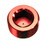 1/16in NPT Hex Head Pipe Plug 2/pkg Red