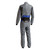 Sparco Suit Victory PRO 62 GRY/BLU - BRS0034U0E17062 Photo - Close Up