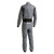 Sparco Suit Victory Pr Boot Cuff 56 GR/BK - BRS0053U0E41056 Photo - Close Up
