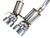 AWE Tuning 05-07 C6 Chevrolet Corvette 6.0L Touring Edition Axle-Back Exhaust w/ Chrome Silver Tips - 3015-42660 Photo - out of package