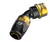 GReddy AN06 PRO/SPEC 45deg. Swivel Hose-End - Black/Gold anodized - 12860645 User 1