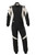 OMP FIRST EVO OVERALL my2025 FIA 8856-2018/SFI BLACK / WHITE SZ 56 - IA0-1874-A01-SF-076-56 Photo - Primary