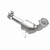 MagnaFlow 16-23 Chevrolet Camaro OEM Grade Federal / EPA Compliant Direct Fit Converter - 280169 360 Degree Image Set