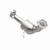 MagnaFlow 16-23 Chevrolet Camaro OEM Grade Federal / EPA Compliant Direct Fit Converter - 280169 360 Degree Image Set
