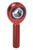 QA1 AM Series 1/4-28 in Right Hand Male Spherical Rod End with PTFE Lined Steel Ball and Red Aluminum Body