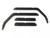 WeatherTech Dark Tint Side Window Deflectors for Jeep Gladiator and Wrangler JL (Part No. 82922IM)