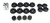 Energy Suspension Front Control Arm Bushing Set for Enhanced Suspension Performance