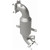 MagnaFlow DF Conv 18-20 Alfa Romeo Giulia Single Underbody 2L - 280295 Photo - out of package