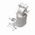 MagnaFlow DF Conv 2021 Nissan Altima Single Manifold 2.5L - 290062 360 Degree Image Set
