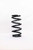 SWIFT SPRINGS Coilover Spring 8 inch x 2.5 inch x 425 lb/in - Part Number 080-250-425B