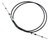 TCI Shifter Cable 8ft Long with 2-inch Stroke for Smooth Gear Shifting