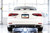 AWE Tuning Audi B9 S4 Touring Edition Exhaust - Non-Resonated (Silver 102mm Tips) - 3010-42056 Photo - Mounted