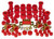 Prothane 80-86 Jeep CJ5/7 Total Kit - Red - 1-2008 User 1