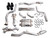 AWE Tuning 22-26 Cadillac CT5-V Blackwing SwitchPath Exhaust - Diamond Black Tips - 3025-43562 Photo - out of package