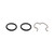 Wehrli GM Billet Heater Core Fitting Replacement Seal & Clip Kit - WCF207-27 Photo - Primary
