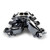 Edelbrock Chevy LS1 Performer RPM Intake Manifold Only - Black Plasma Finish - 71187-BP Photo - out of package