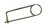 Triple X Race Components Champ Kart Large Safety Pin/Clip (Part KT-CH-8803)