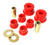 Energy Suspension Control Arm Bushing Set for Nissan Sentra 2000-2001, Part #7.3112R