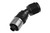Redhorse Performance 7030-08-2 8AN 30-Degree Crimp Hose End - Black Aluminum