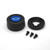 Grant Billet Horn Button Chevrolet Hi-Rise Blue Bowtie Logo for 3-Bolt Steering Wheels