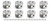 ICON PISTONS SBF FT Forged Piston Set with 4.060-inch Bore - Model IC719.060