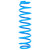 BILSTEIN E4-MCS-0093A00 Coilover Spring, 2.5 inch ID, 14 inch Length, 100 lb/in Spring Rate