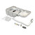 Dougs Exhaust Hardware #SKOP100 - Doug's Oil pan, LS Swap up to 4" stroke, SKOP100