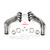 JBA Headers & Manifolds #6819S - JBA Long Tube Header 05-13 Corvette 6.0/6.2L LS 1 3/4" Primary Raw 409 6819S