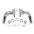 JBA Headers & Manifolds #6819SJS - JBA Long Tube Header 05-13 Corvette 6.0/6.2L LS 1 3/4" Primary Silver Ctd 6819SJS