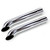 Patriot Catback #H3822 - Patriot Exhaust H3822 Side Tubes 26" Turnout Muffler Chrome