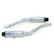 Patriot Muffler #H3833 - Patriot Exhaust H3833 Muffler XKE Resonator Chrome