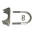 Patriot Exhaust Hardware #H7176 - Patriot Exhaust H7176 2" diameter U-Clamp
