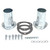 Patriot Exhaust Collector #H7238 - Patriot Exhaust H7238 3" diameter, 2 1/2" outlet Collector Reducers