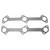 Patriot Exhaust Gaskets #H7559 - Patriot Standard Header Gasket Ford Pair 221-255 Flathead Round Port H7559