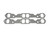 Patriot Exhaust Gaskets #H7560 - Patriot Standard Header Gasket Chevrolet Pair 265-400 SBC 1 3/4" Rectangle Port H7560