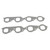 Patriot Exhaust Gaskets #H7587 - Patriot Standard Header Gasket Chevrolet Pair 396-502 BBC Round Port H7587