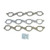 Patriot Headers & Manifolds #H7898 - Patriot Exhaust H7898 BB Chevrolet 572 2"-2 1/8" D-port Header Flanges