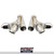 Patriot Exhaust Hardware #PEC250K - Patriot 2.5" Electric Cutout Dual System w/remote PEC250K