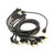 PerTronix Ignition #708104 - PerTronix 708104 Flame-Thrower Spark Plug Wires 8 cyl Ford Custom Fit Black