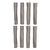 Taylor Tools #2524 - Taylor Cable 2524 Space Age Boot Protector silver 8-pack