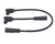 Taylor Ignition #10031 - Taylor Cable 10031 8mm Spiro-Pro black 19/7in custom wire set HD Motorcycle 90 degree plug boots