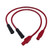 Taylor Ignition #10234 - Taylor Cable 10234 8mm Spiro-Pro red 21in custom wire set HD Motorcycle 180 degree plug boots